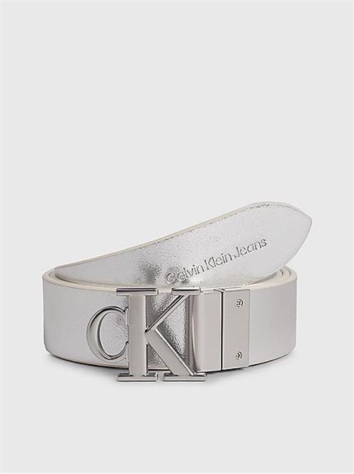 ROUND MONO PL REV LTHR BELT 30MM CALVIN KLEIN JEANS | K60K611489/0K6